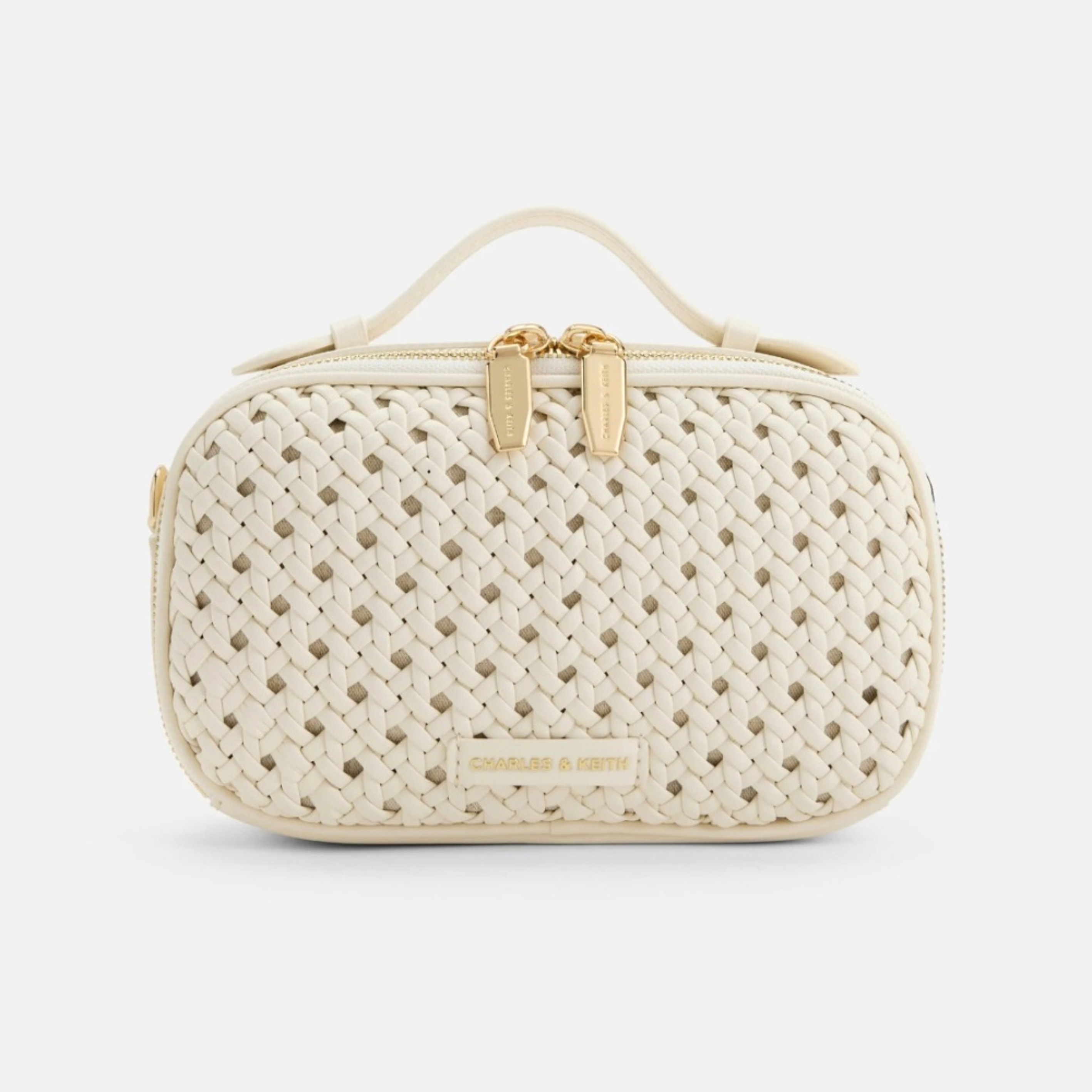 Сумка кросс-боди Charles & Keith (Кремовый)