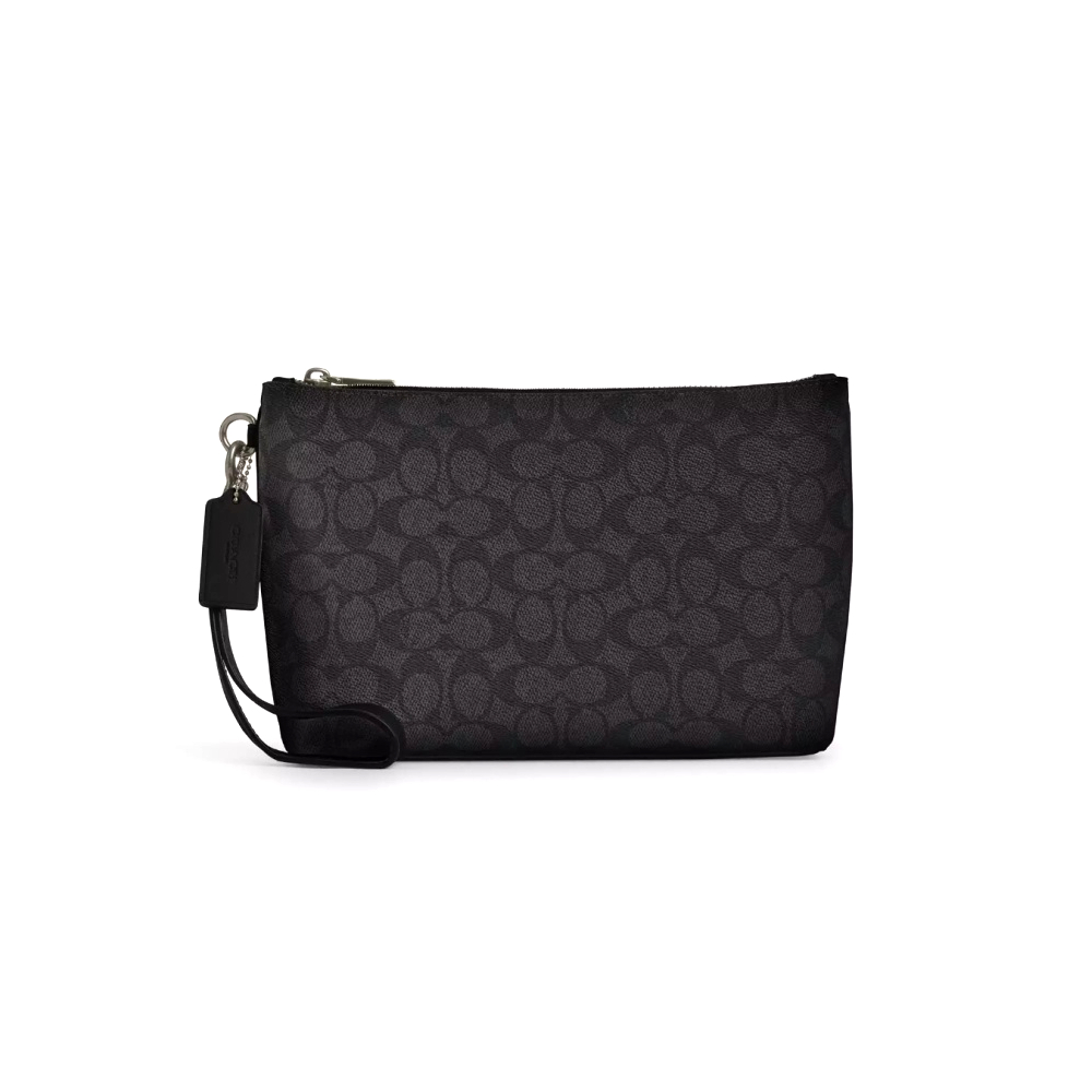 Пауч Coach (Темно - серая канва)