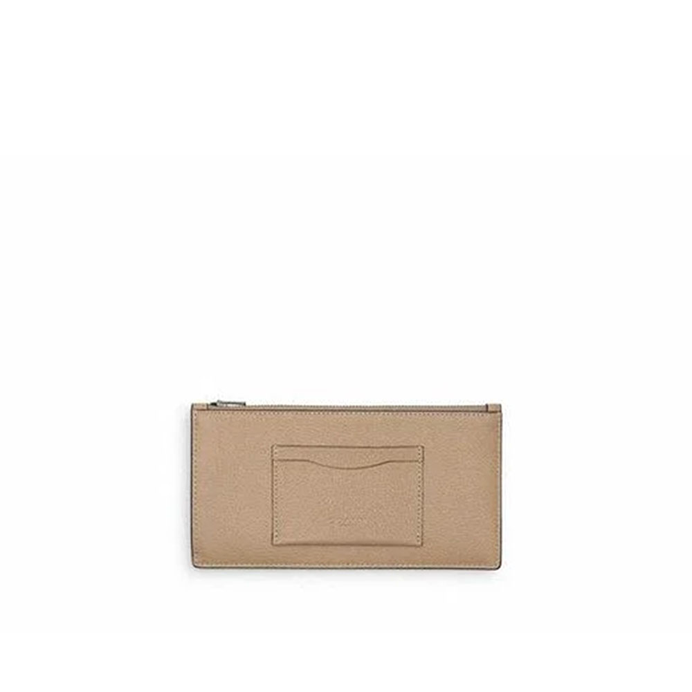 Кошелек Coach на молнии (Бежевый)