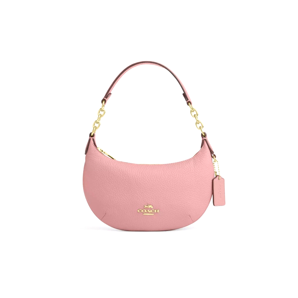 Сумка Coach на плечо (Gold/Pink Petal)