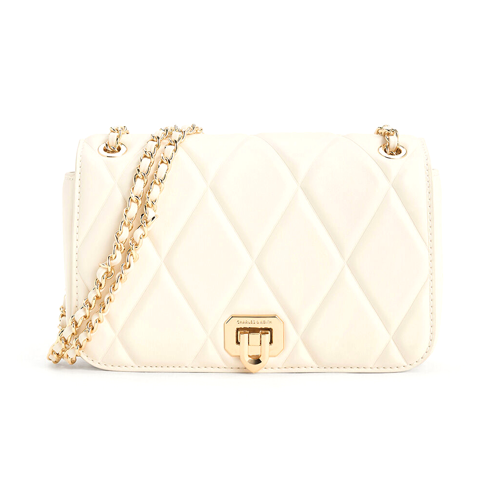 Клатч Charles & Keith (Cream)