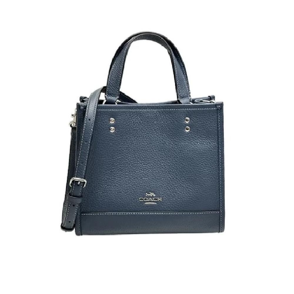 Сумка Coach через плечо (Silver/Denim)
