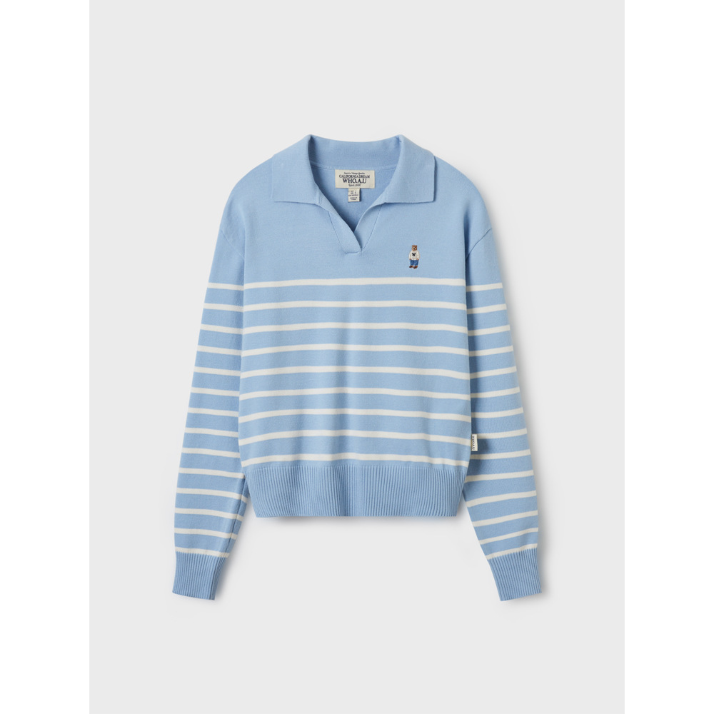 Пуловер Who.A.U (Light Blue)