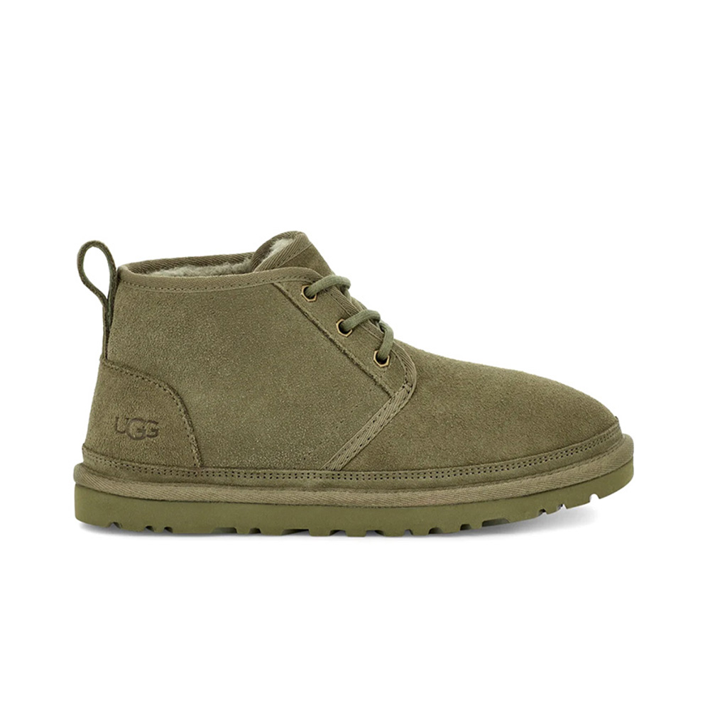 Ботинки Ugg на шнуровке (Оливковый)