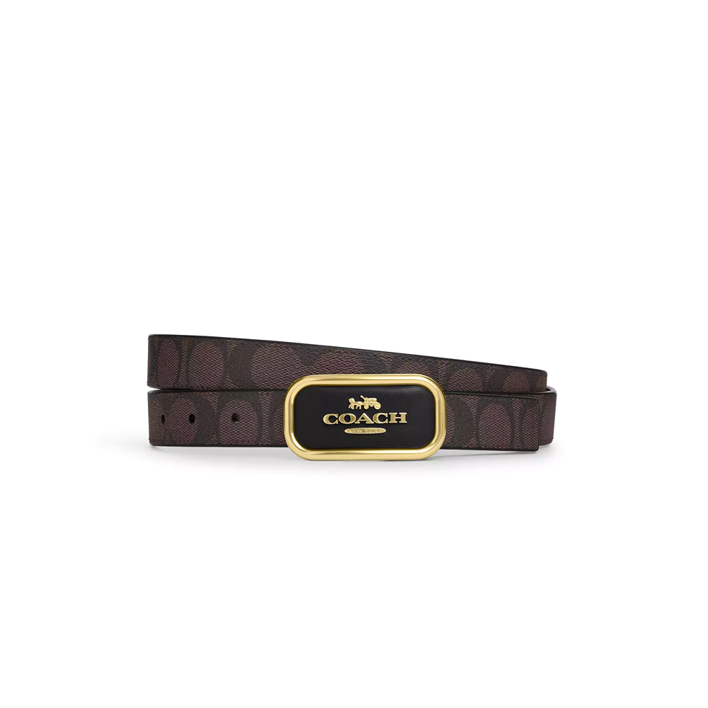 Ремень Coach (Темно-коричневая)