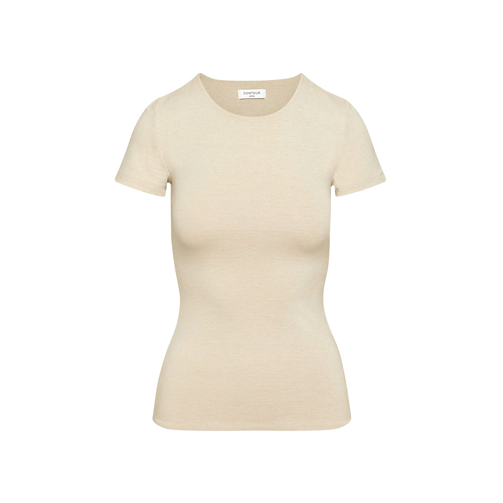 Футболка Aritzia (Бежевый)