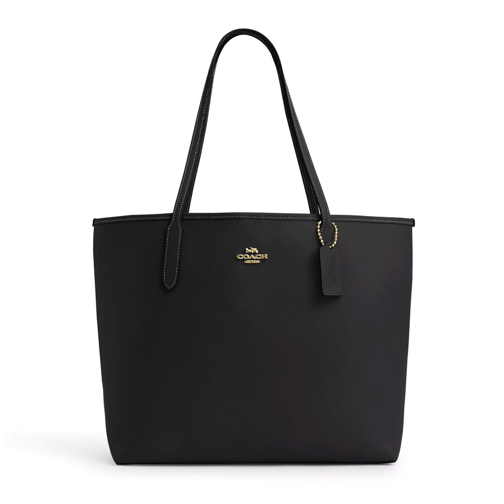 Сумка Coach тоут (Gold/Black)