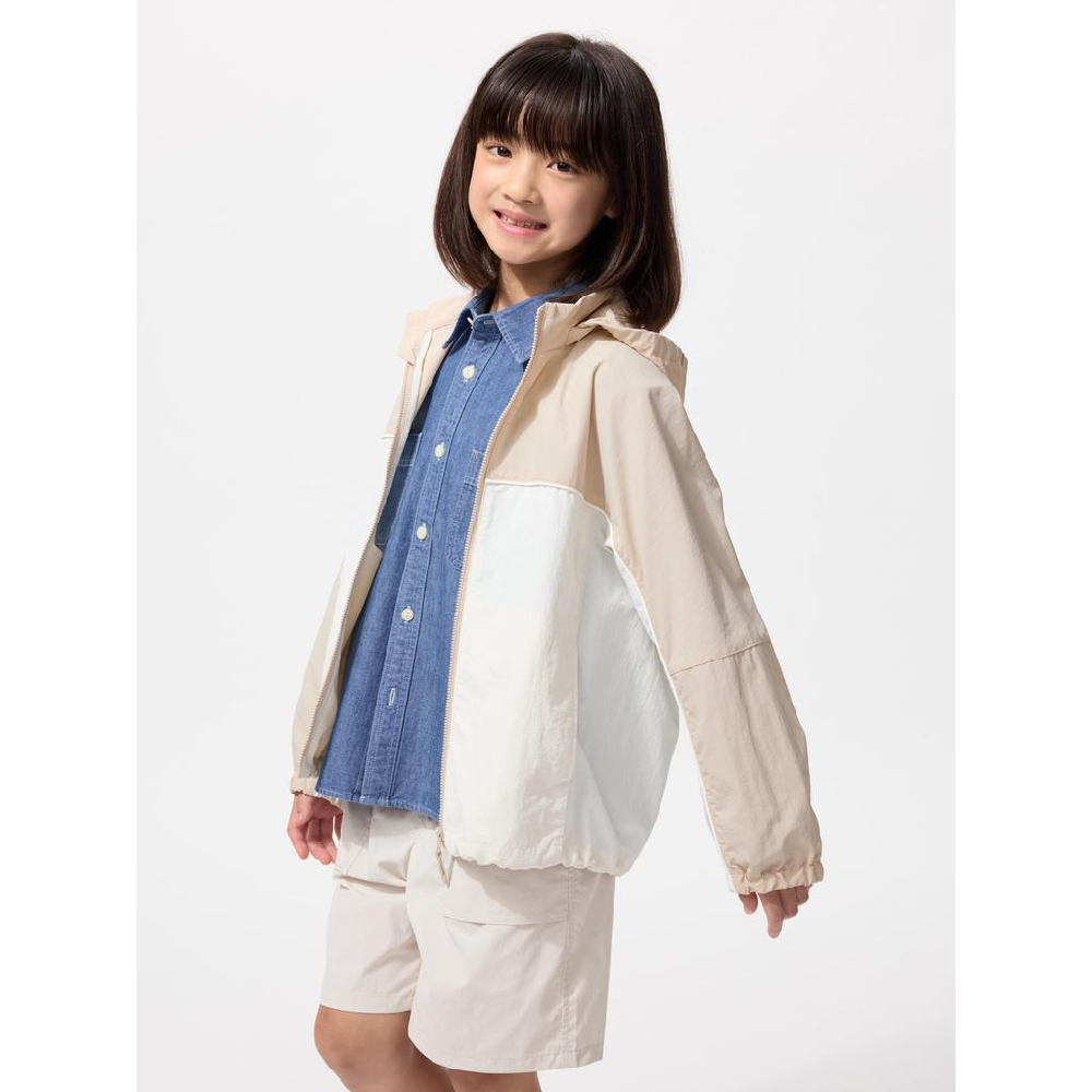 Ветровка Uniqlo kids (Бежевый)