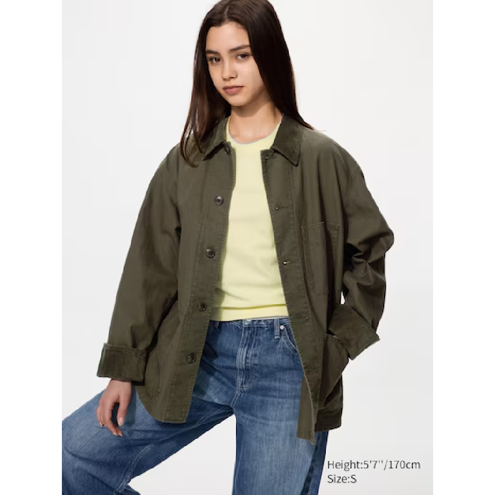 Куртка Uniqlo (Оливковый)