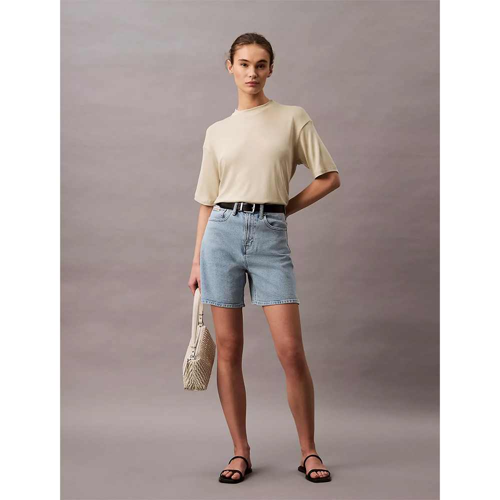 Джинсовые шорты Calvin Klein (Light Indigo)