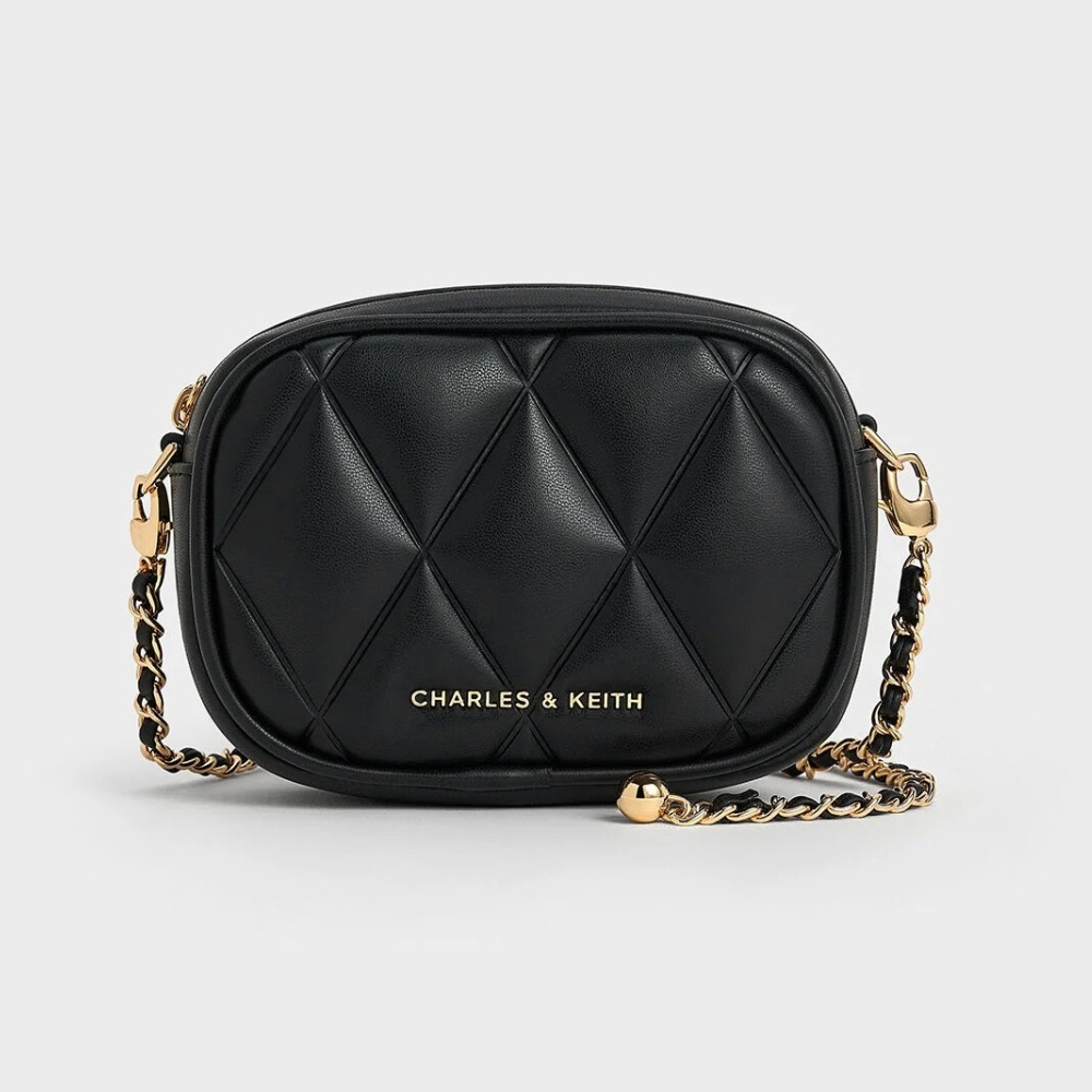 Сумка кросс-боди Charles & Keith mini (Черный)