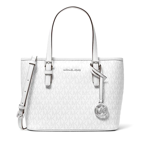 Сумка Michael Kors через плечо в логотипе (Белый)