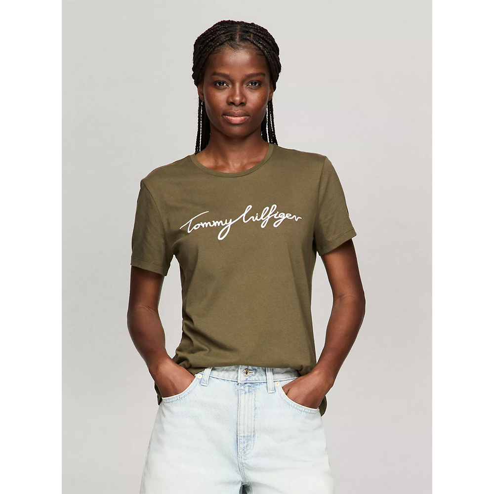 Футболка Tommy Hilfiger (Хаки)