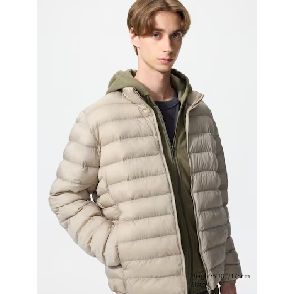 Куртка Uniqlo PUFFTECH men (Beige)