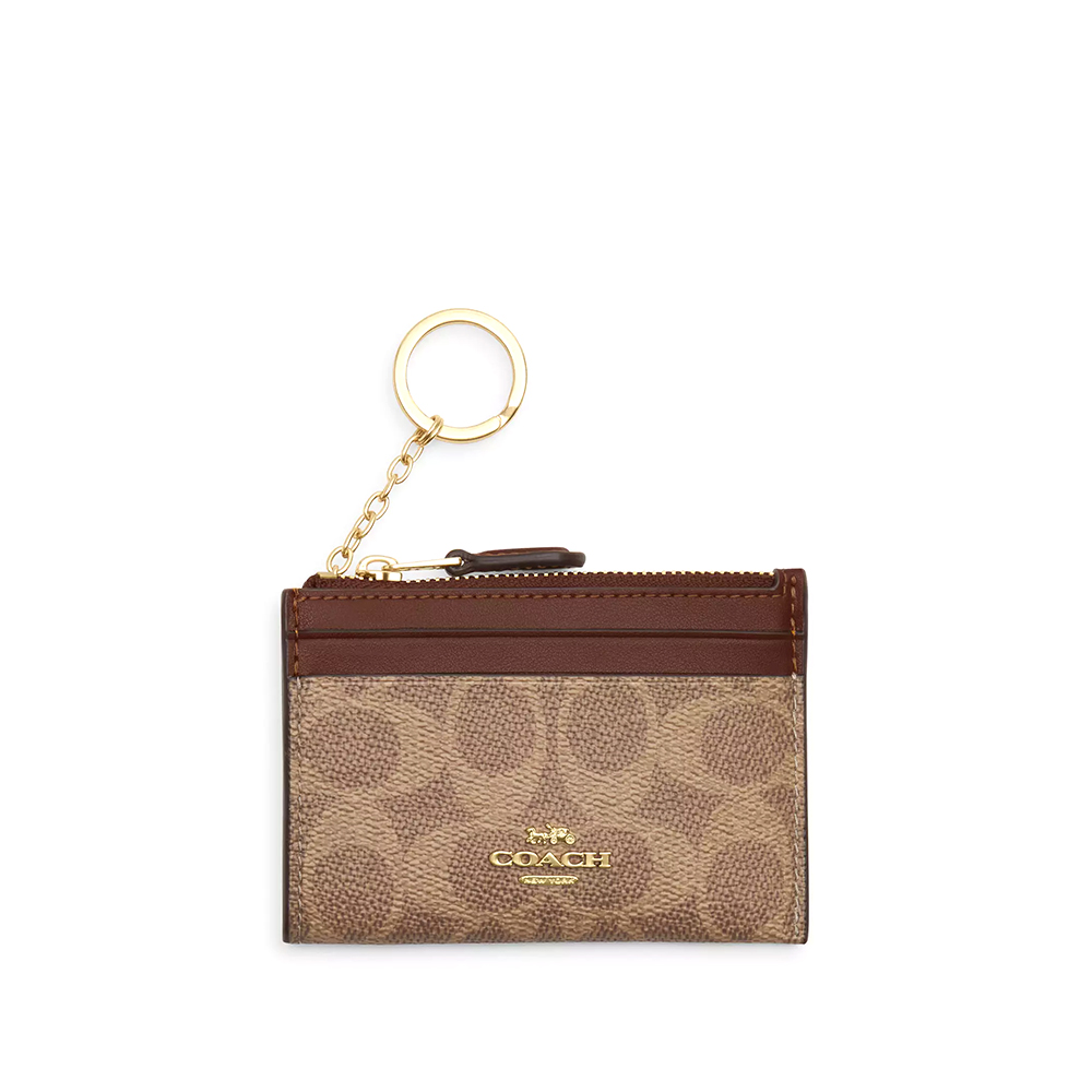 Картхолдер Coach с колечком (Brown)
