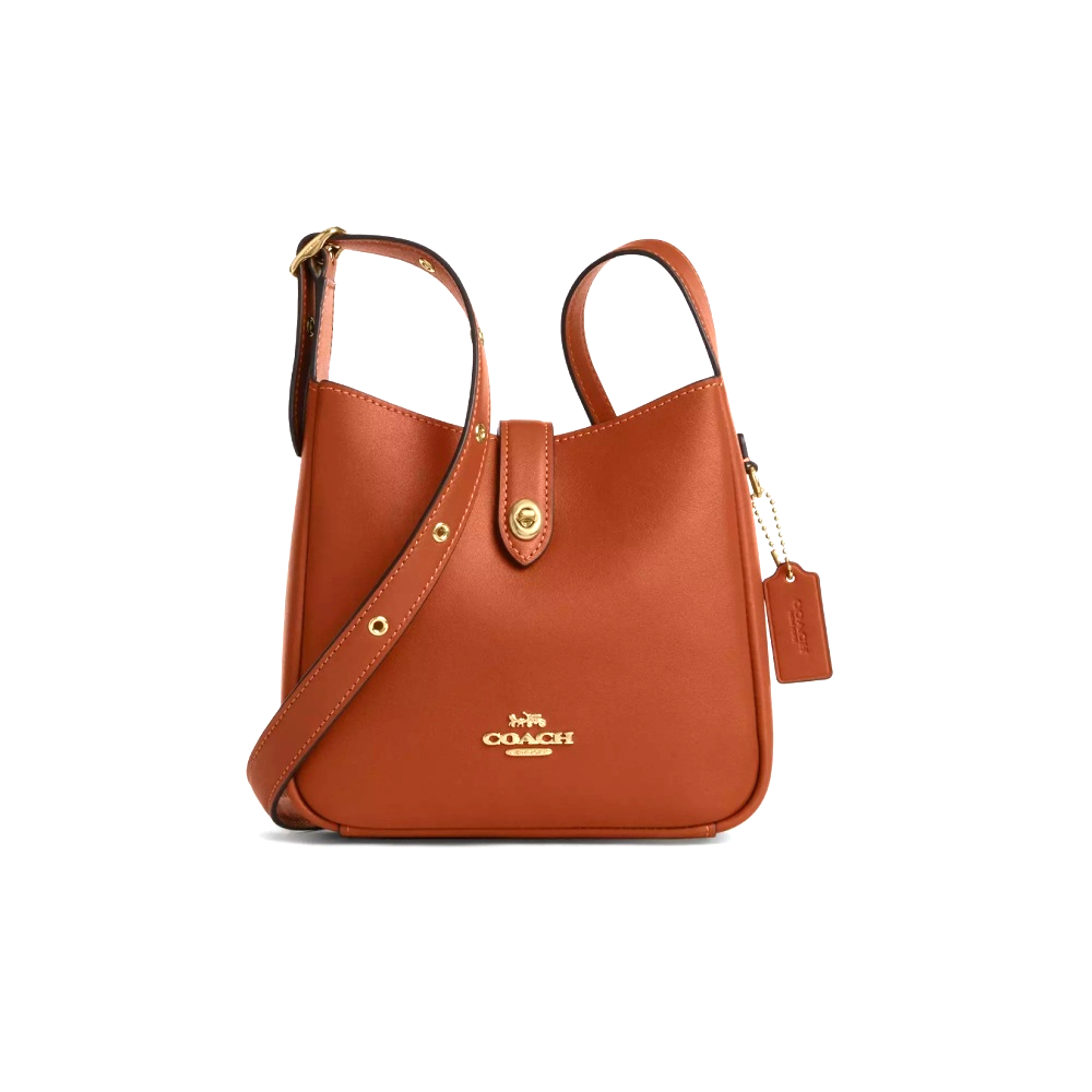 Сумка Coach через плечо (Gold/Tan)