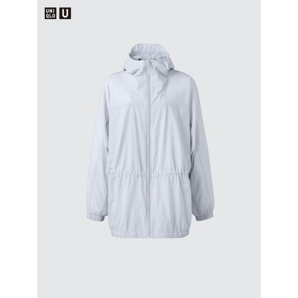 Ветровка Uniqlo (Сиреневый / голубой)
