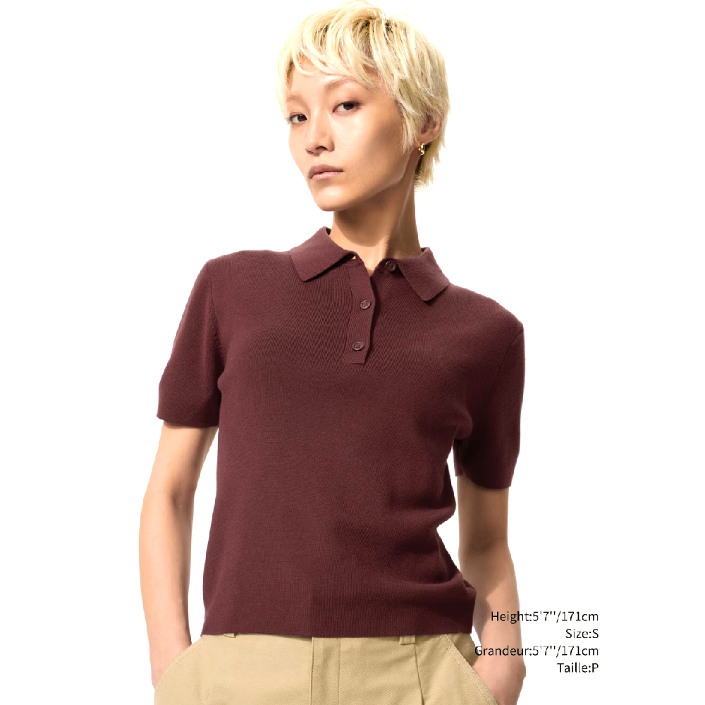 Свитер - поло Uniqlo (Brown)