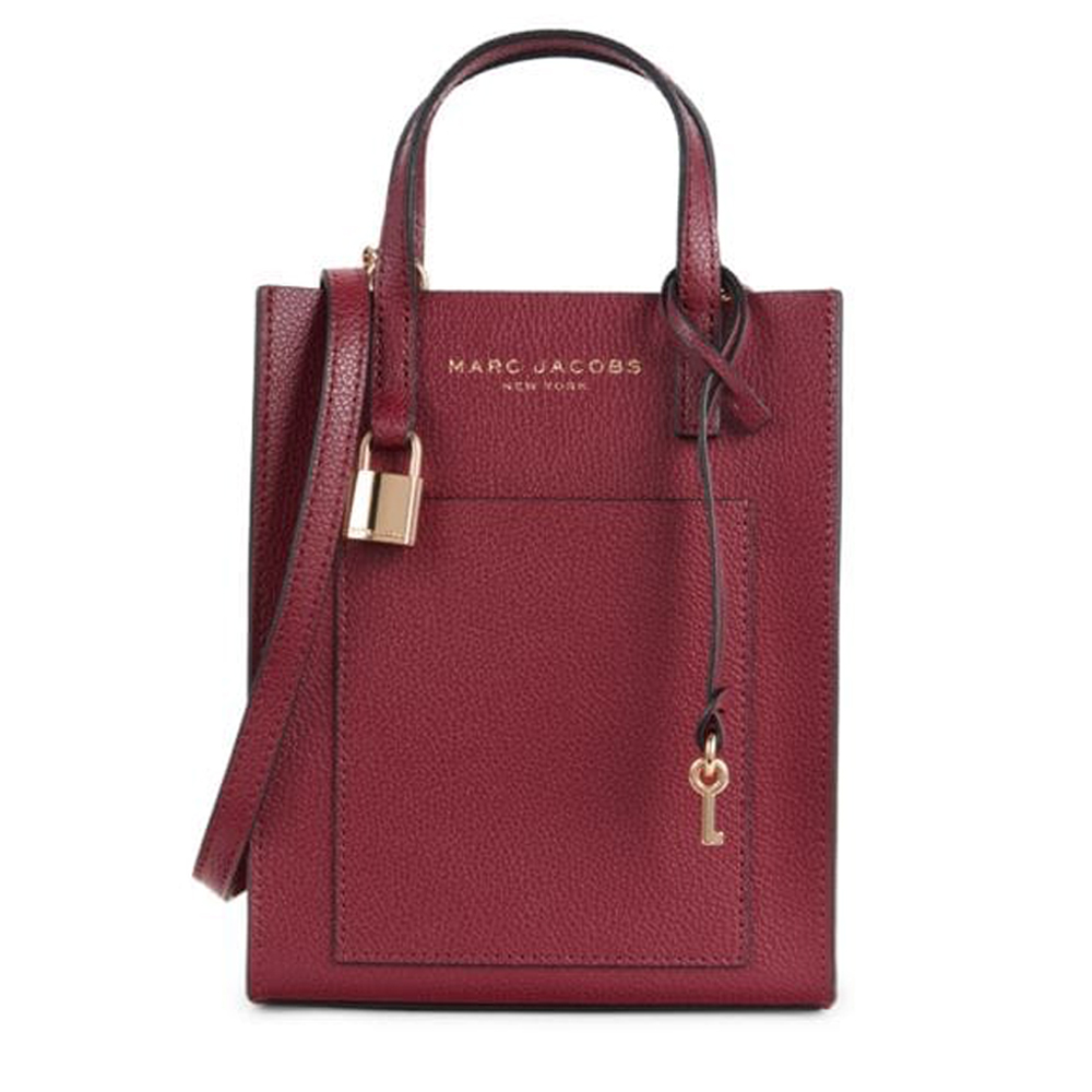 Сумка Marc Jacobs micro через плечо (Бордовый)