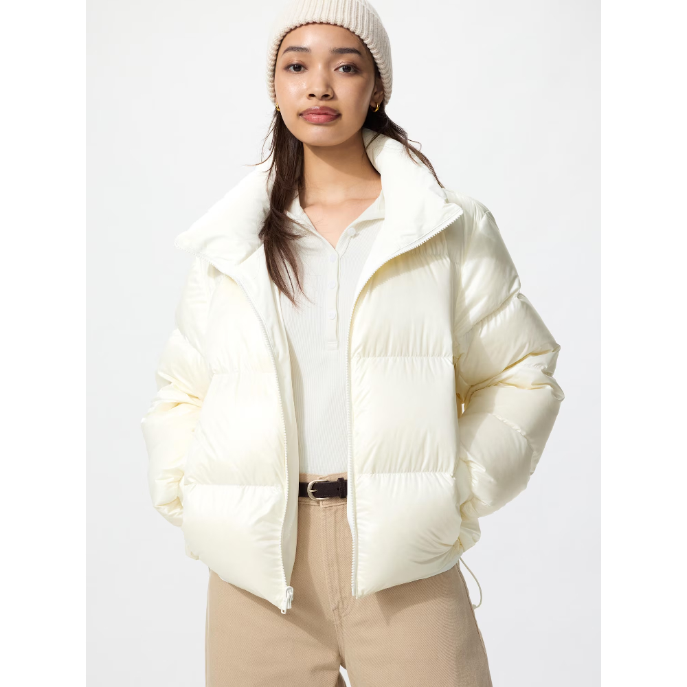 Куртка Uniqlo двусторонняя (Кремовый)