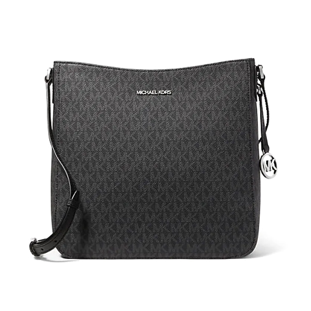 Сумка Michael Kors в логотипе через плечо