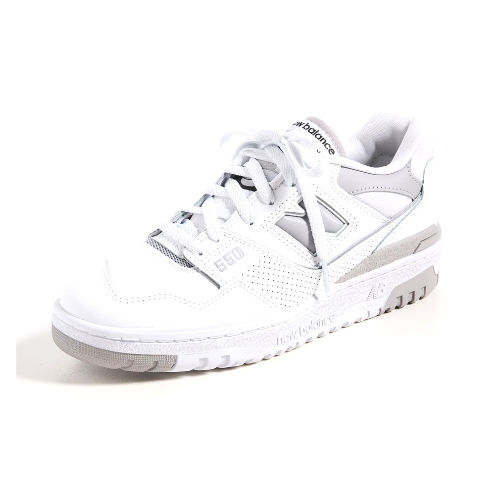 Кроссовки New Balance 550 с серыми вставками