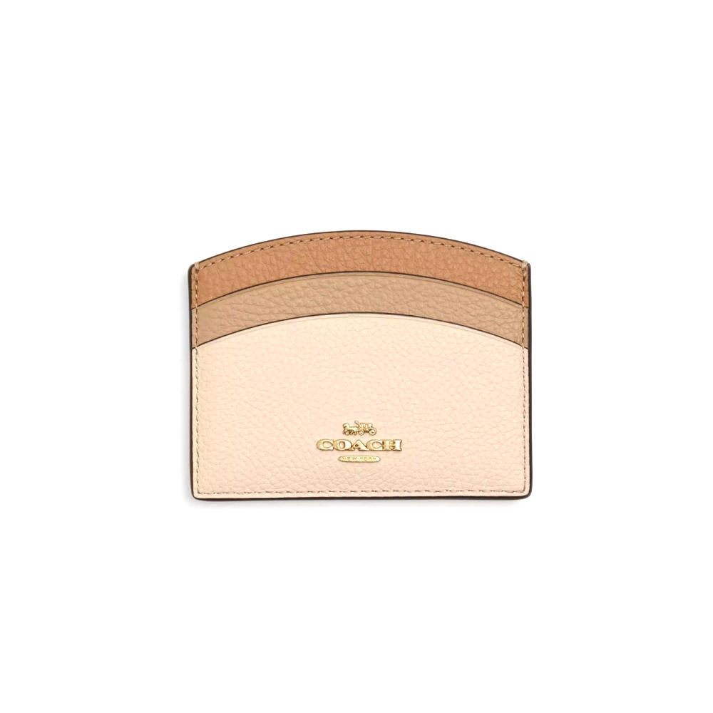 Картхолдер Coach (Gold/Ivory Multi)
