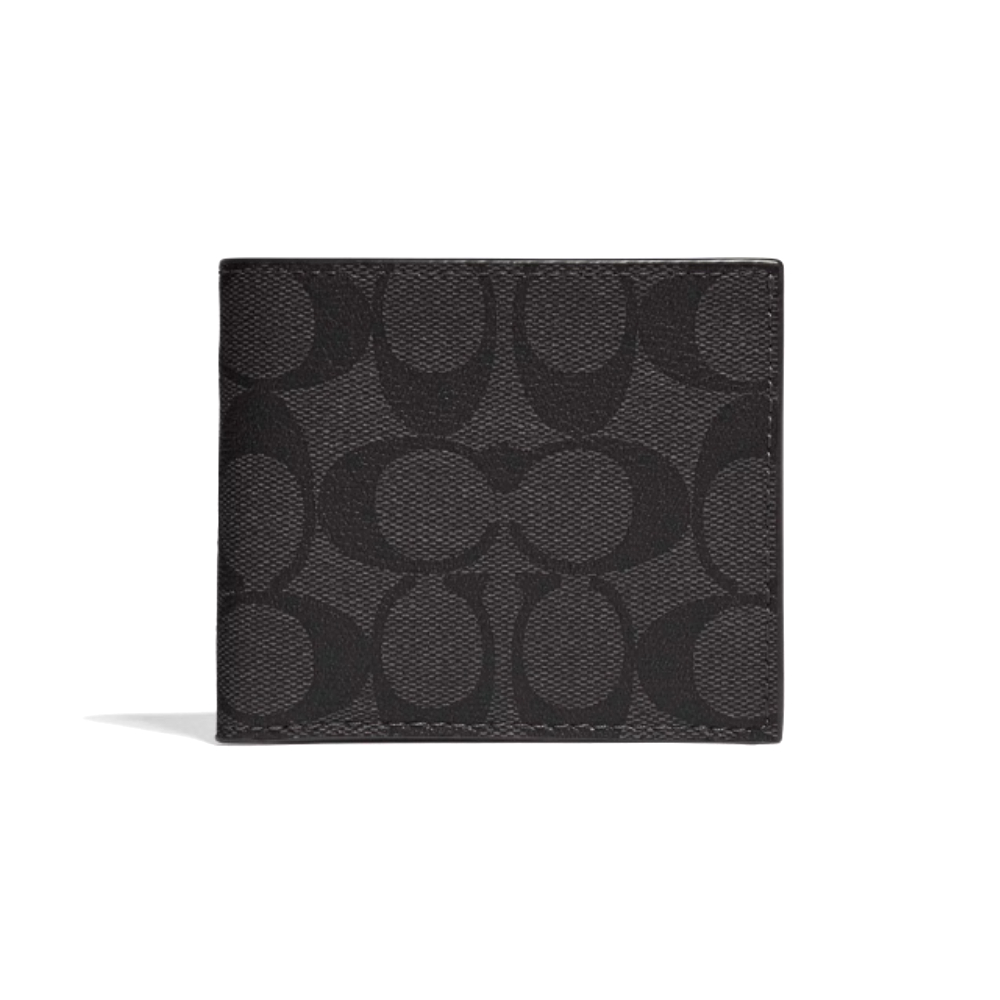 Портмоне Coach (Gunmetal/Charcoal/Black)
