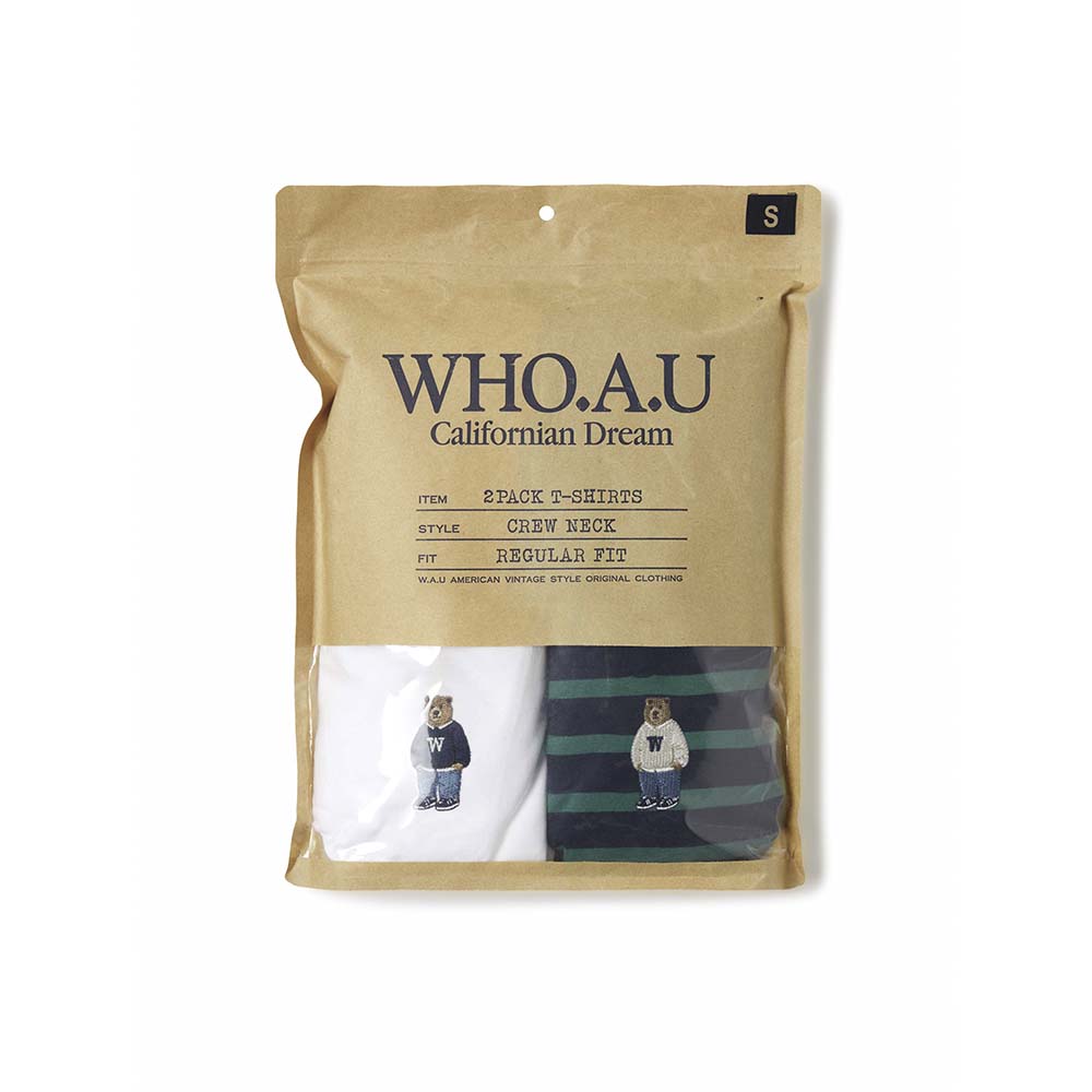 Набор Who.A.U (белый/зеленый)