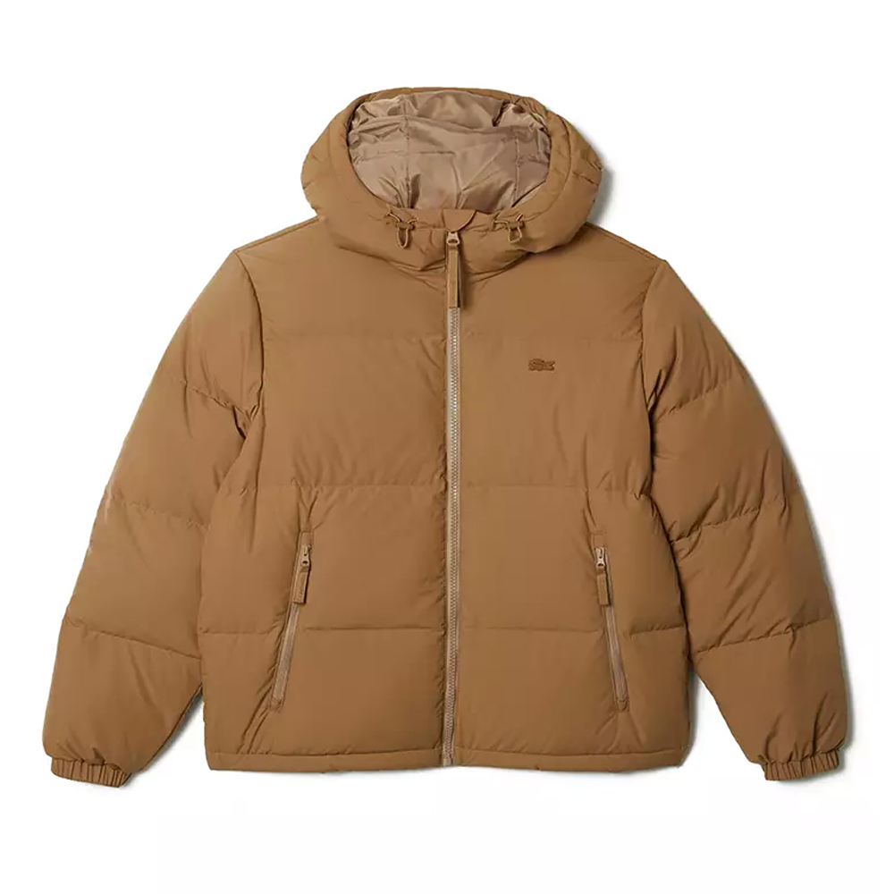 Куртка Lacoste стеганная (Коричневый)
