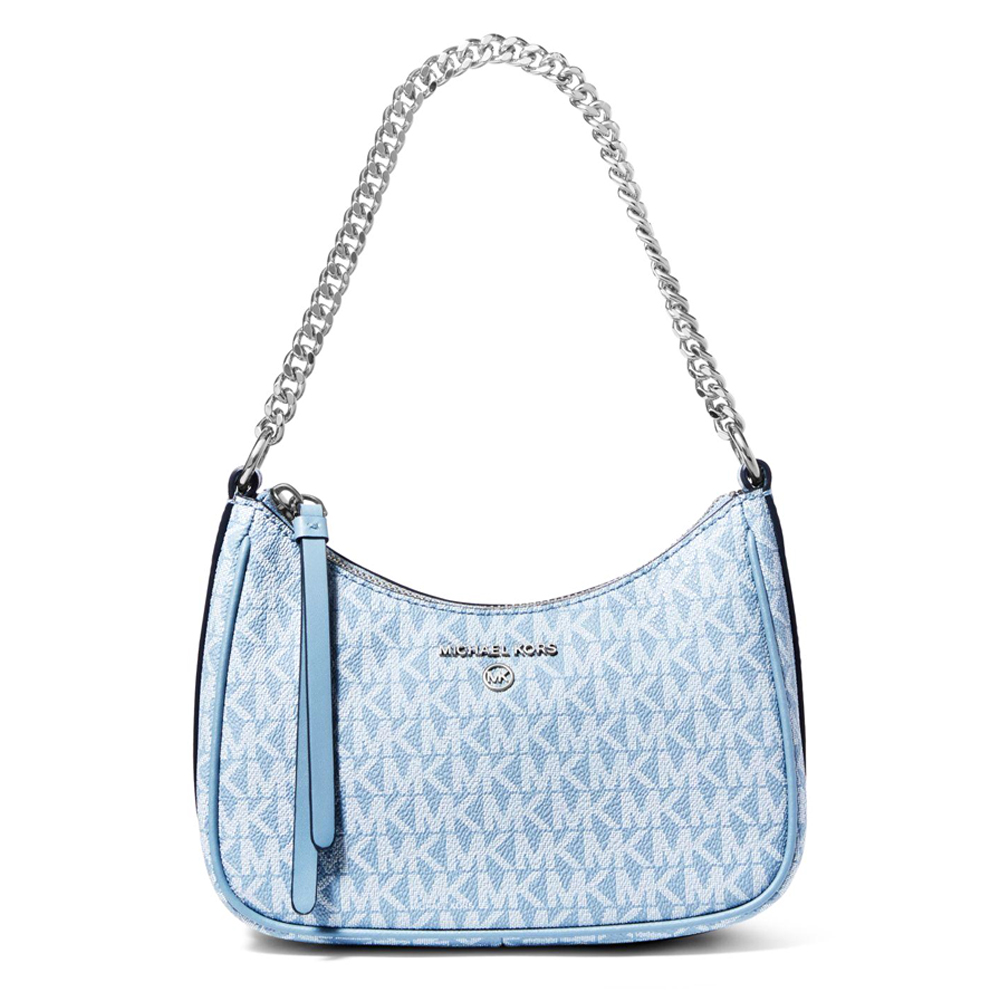 Сумка Michael Kors багет (Голубой)