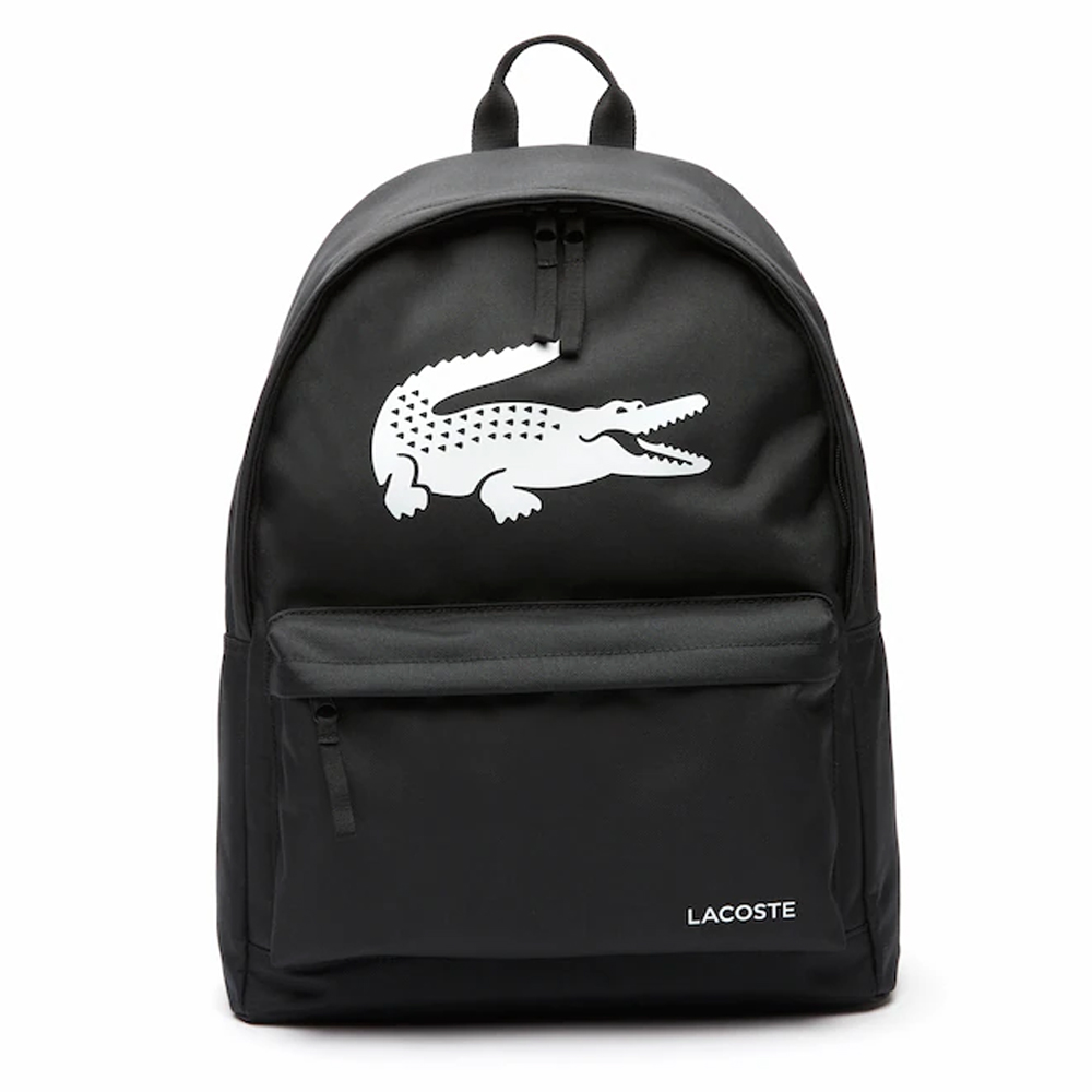 Рюкзак Lacoste с логотипом (Черный)