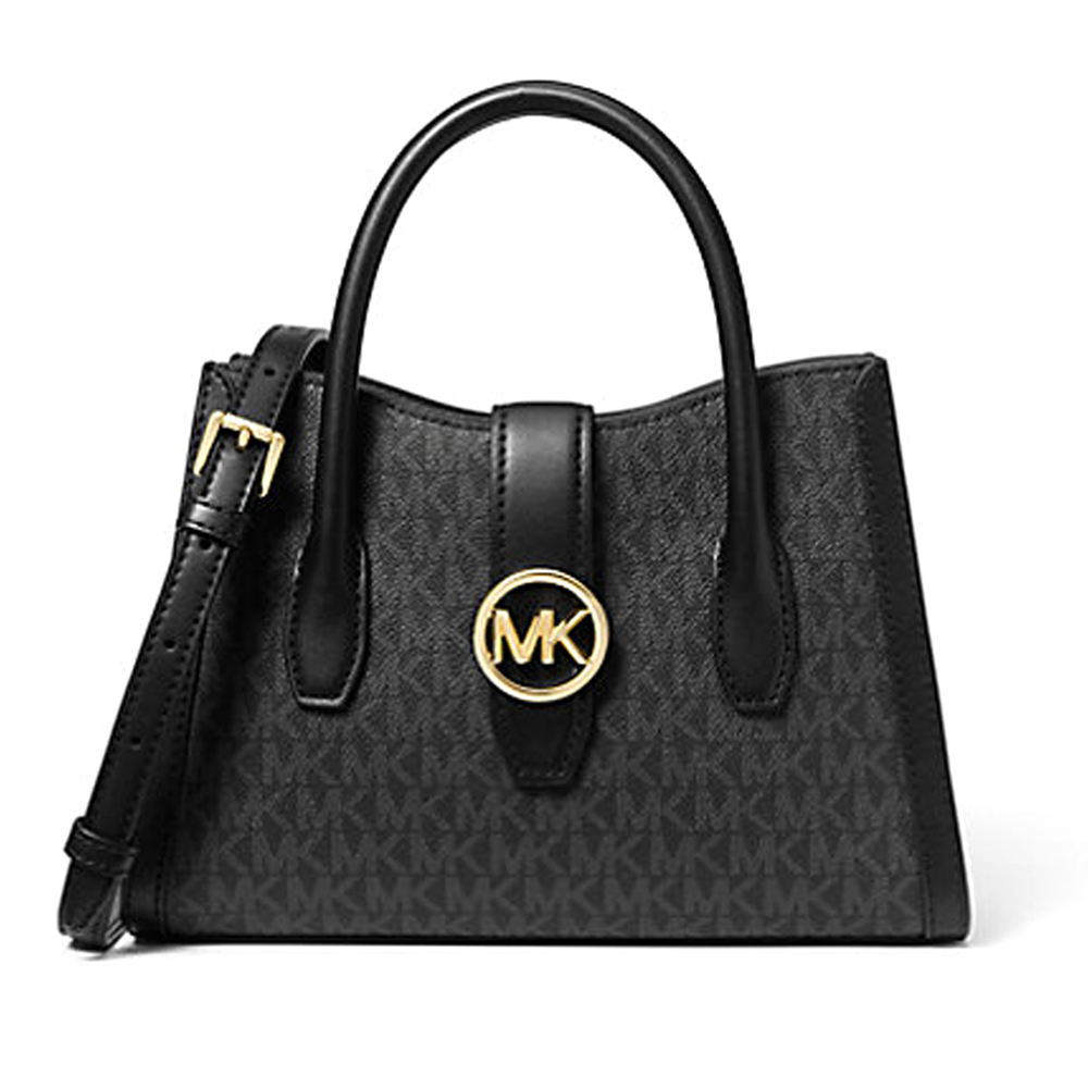 Сумка Michael Kors в логотипе (Черный)