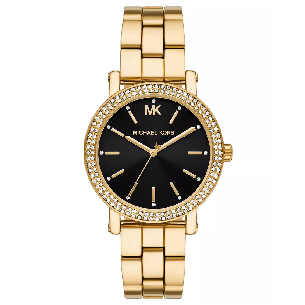 Часы Michael Kors с черным циферблатом