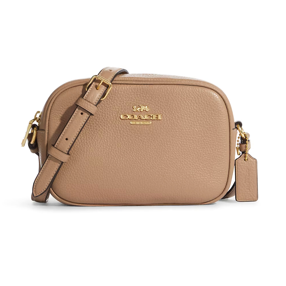 Сумка Coach через плечо (Бежевый)