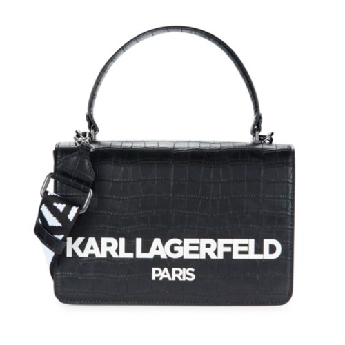 Сумка Karl Lagerfeld текстурированная (Черный)