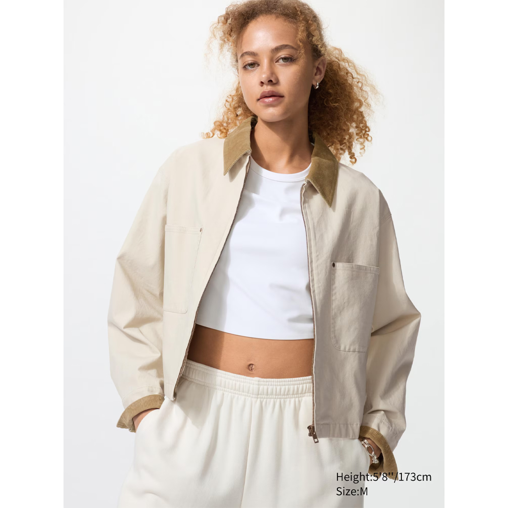 Короткая куртка Uniqlo (Natural)