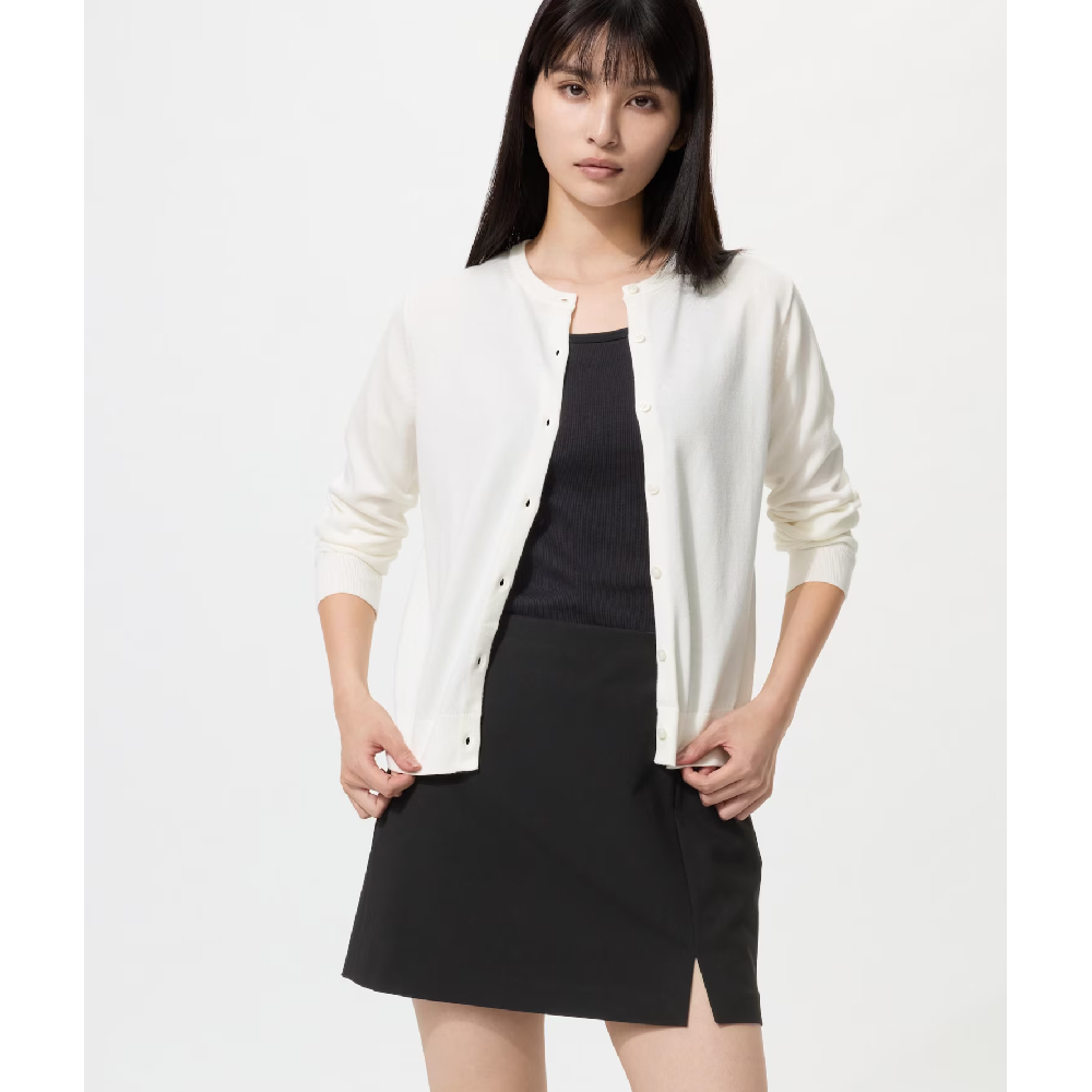 Кардиган Uniqlo (Белый)