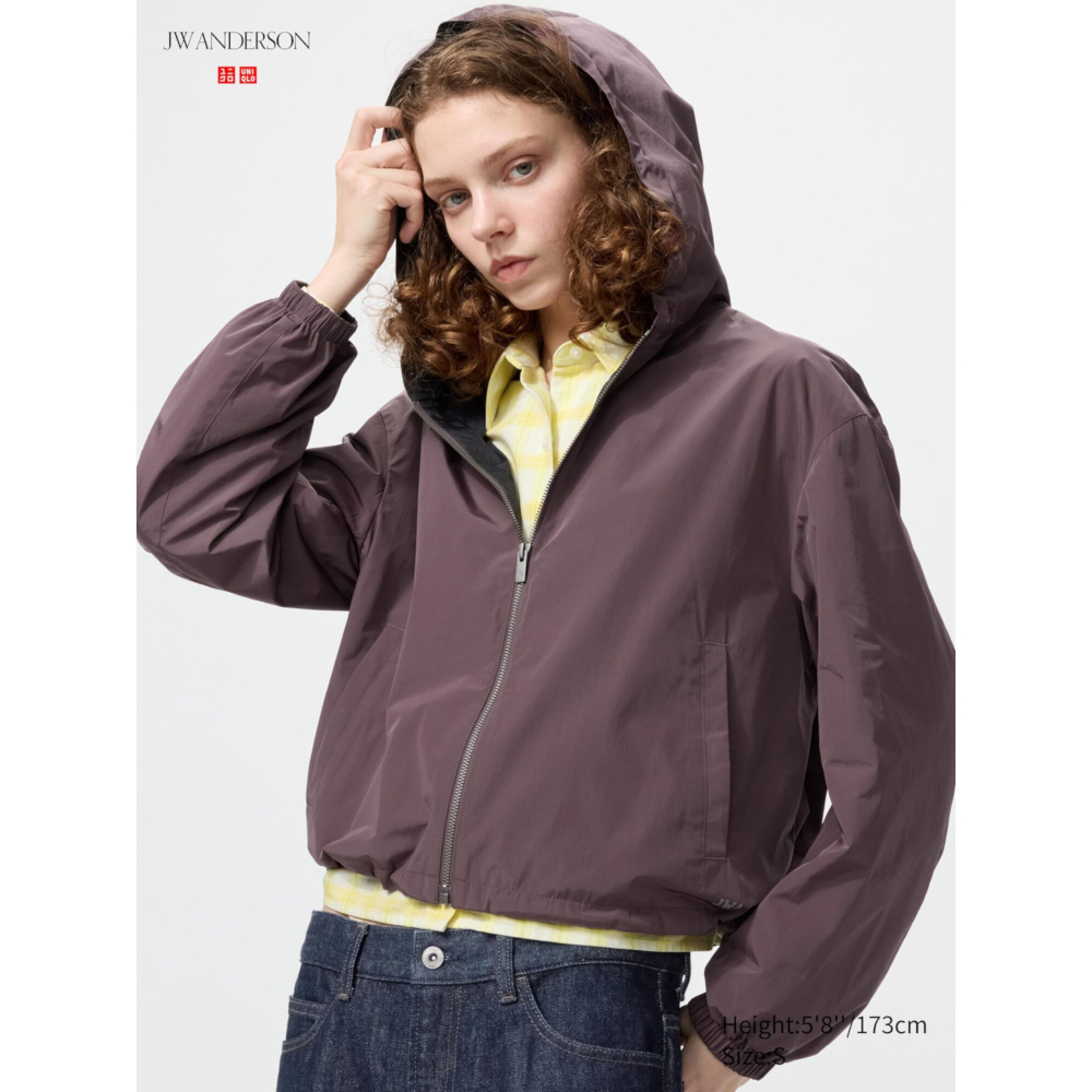  Ветровка Uniqlo (Бордовый)