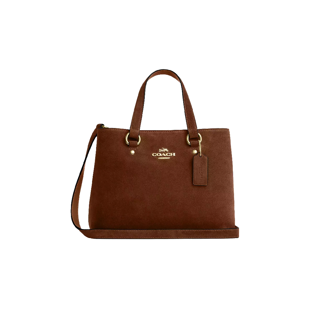 Сумка Coach через плечо (Gold/Warm Brown)
