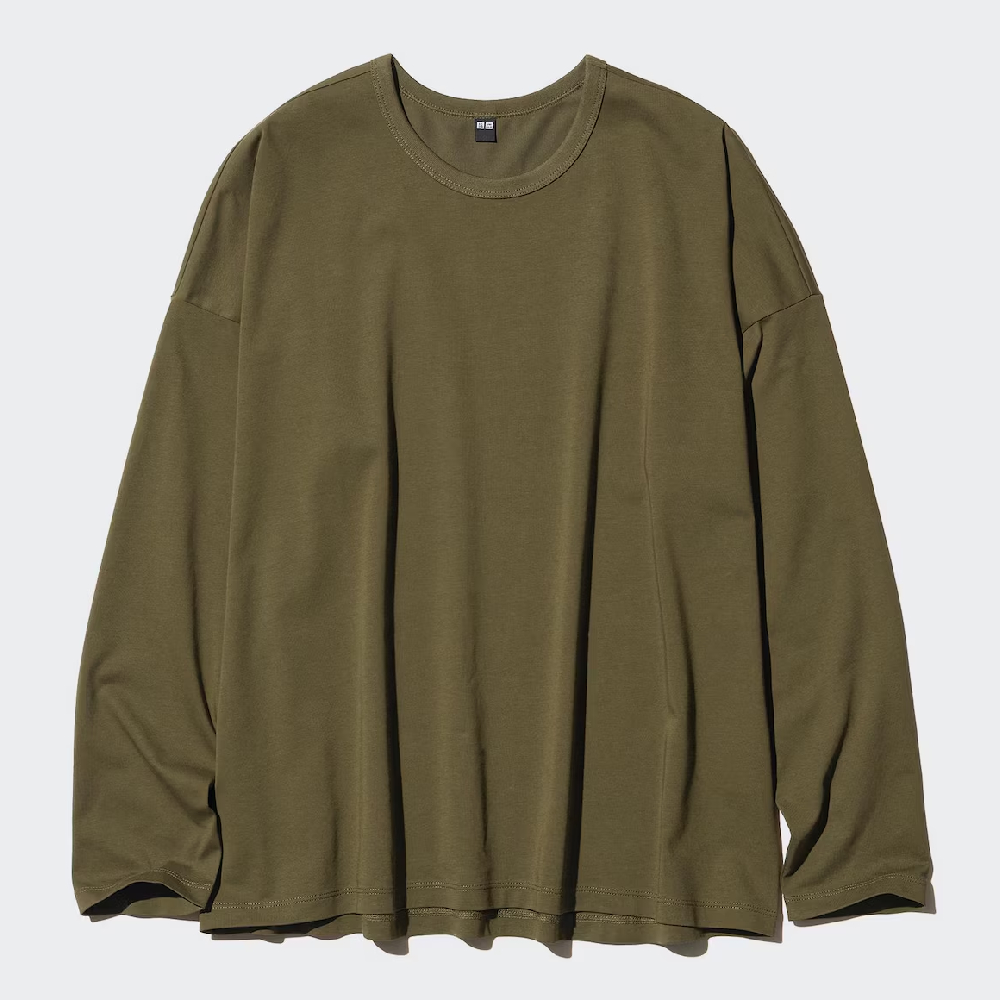 Лонгслив Uniqlo (Olive)