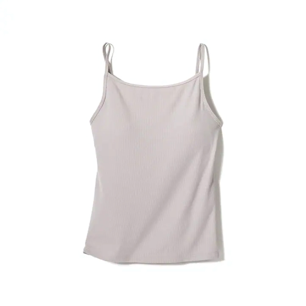Майка с бра Uniqlo (Светло-серый)