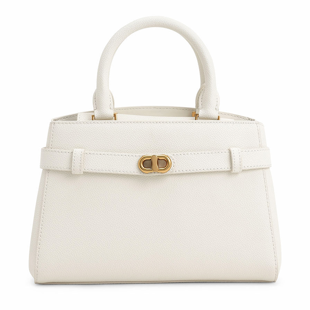 Сумка Charles & Keith зернистая (Кремовый)