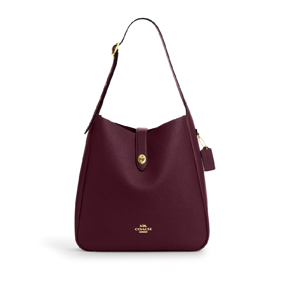 Сумка Coach (Gold/Dark Wine)