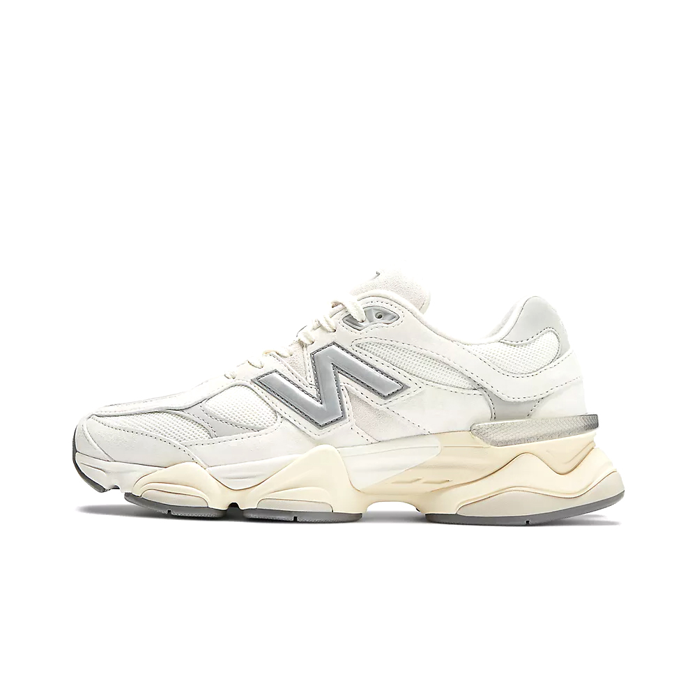 Кроссовки New Balance 9060 (Sea Salt / Concrete and Silver Metallic)