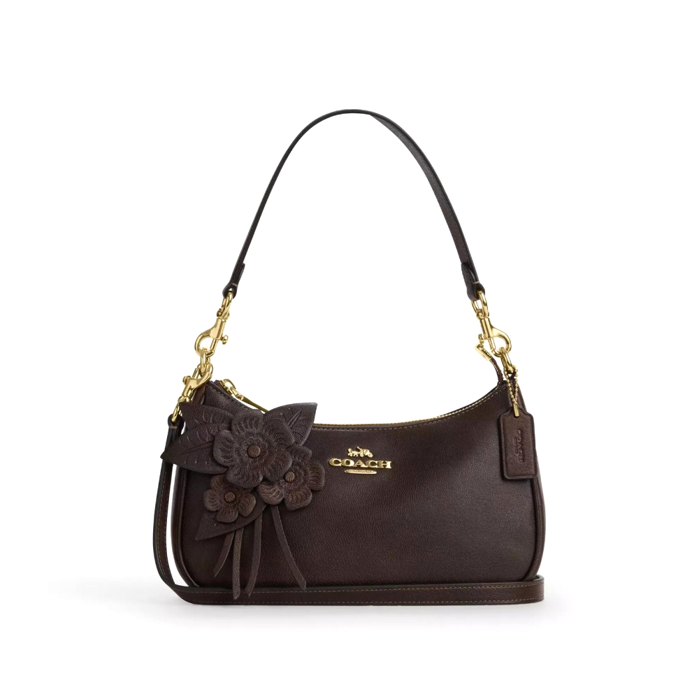 Cумка Coach через плечо (Gold/Maple)