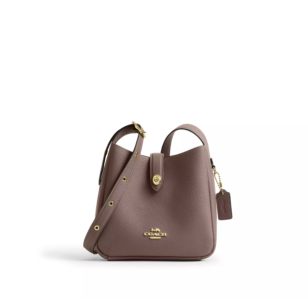 Сумка Coach через плечо( Gold/Dark Stone)