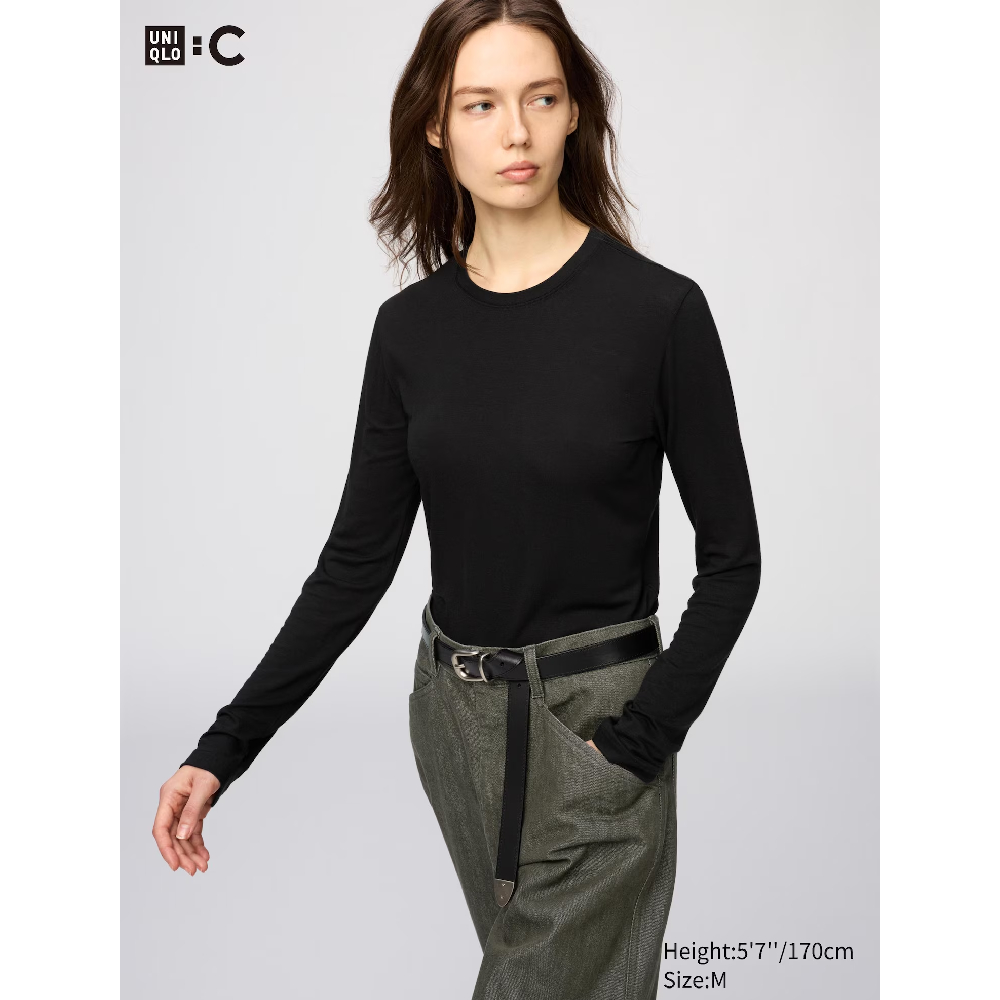 Лонгслив Uniqlo (Black)