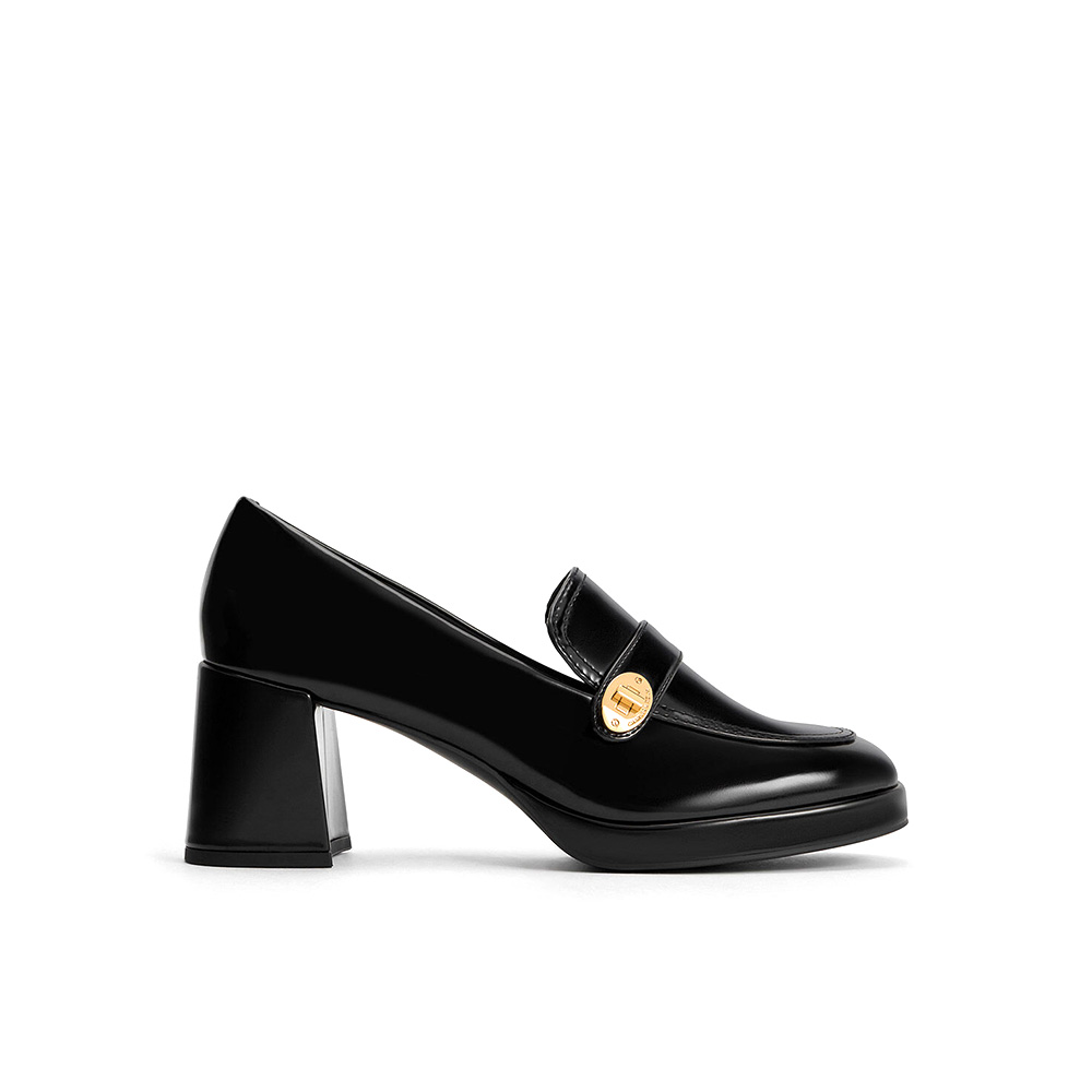 Лоферы Charles & Keith (Черный)