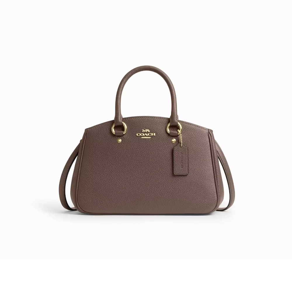 Сумка Coach через плечо (Gold/Dark Stone)